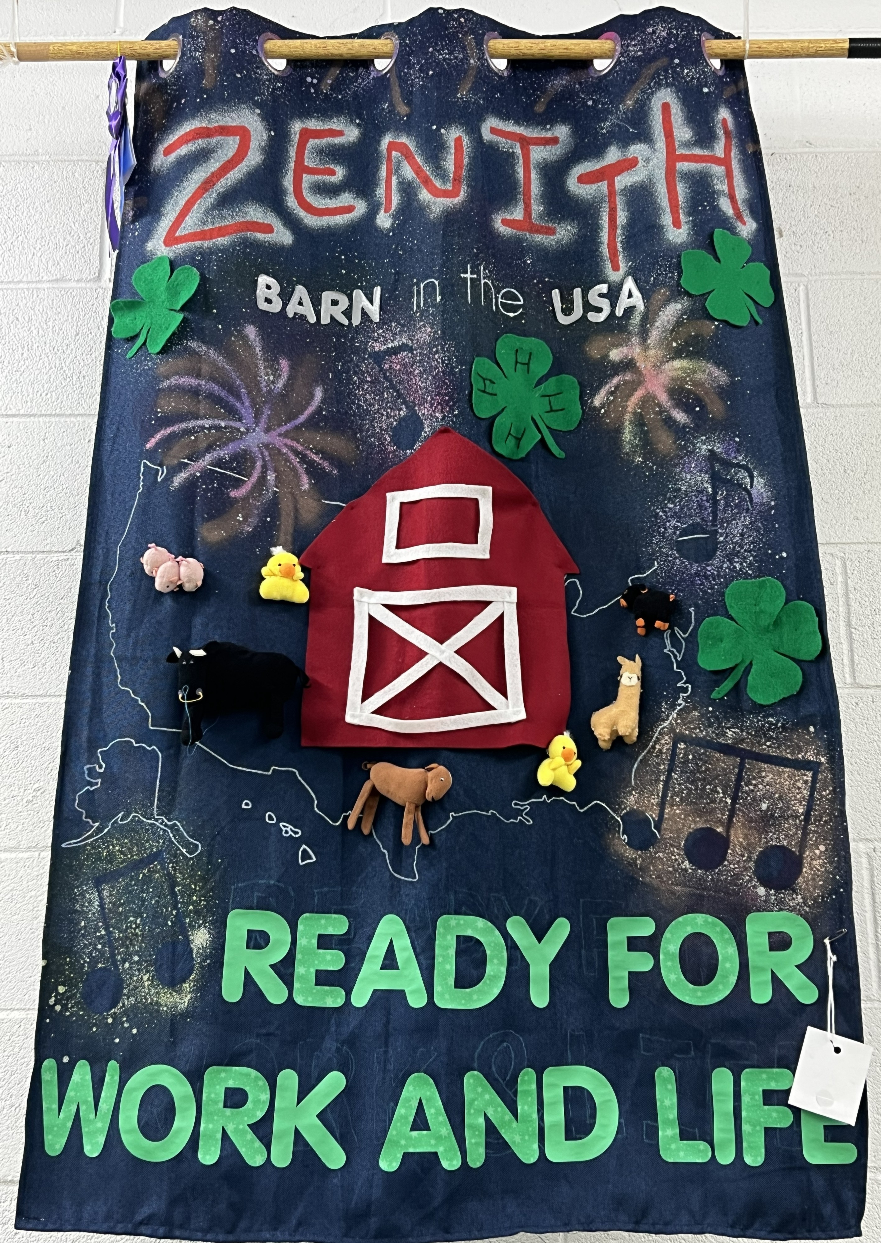 2026 club banner at the Montgomery County Fair